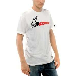 Alpinestars Techstar T Shirt , Color White, Size 2XL 10207202720102X