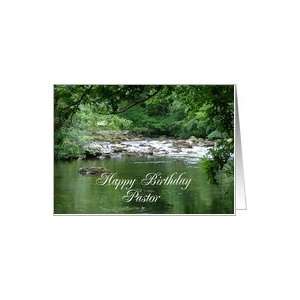  A beautiful scenic photo of a river, Happy Birthday 