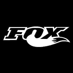  Fox Tail Decal Sticker Racing for Cars and Walls 5 Inch 