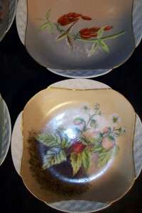 1898 Haviland Limoges France Fruit Currant Signed Bowls  
