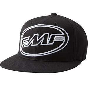  FMF Apparel Scatter Flexfit Hat   Large/X Large/Black 