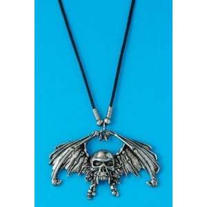   Metal Horror Skull Necklace Halloween Costume Jewelry Toys & Games