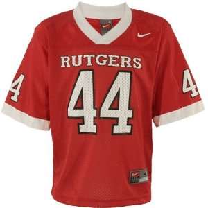   Rutgers Scarlet Knights #44 Preschool Scarlet Replica Football Jersey