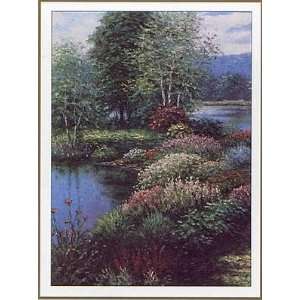  Scarborough Pond Poster Print