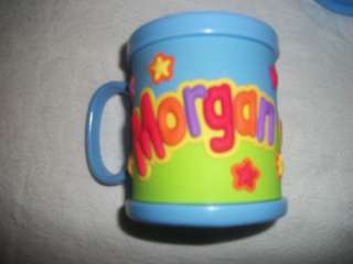 NEW PERSONALIZED CUP ~ LIGHT BLUE MORGAN  