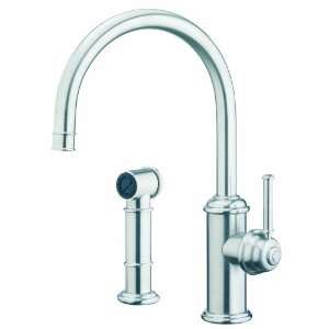  Aquabrass 9840SBSS Brushed Stainless Steel Single Handle 
