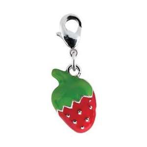  Charmtastic Metal Clip On Charms 1/Pkg Strawberry Arts 