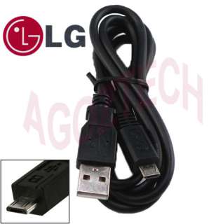   Genuine LG Micro USB Data Transfer Sync Cable Cord ALL CARRIERS NEW