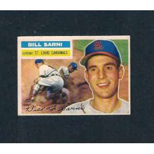 Bill Sarni 1956 Topps Baseball (Near Mint and Clean) (St 