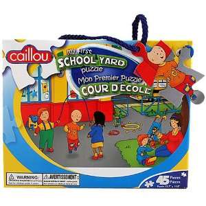  Caillou My First School Yard Puzzle [45 Pieces] Toys 
