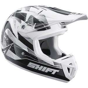  Shift Racing Agent Helmet   2010   Small/Black/White 