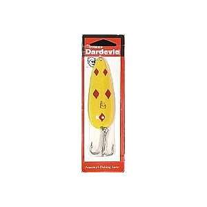  Eppinger Fishing Lures 1 oz Dardevle Yellow Diamond 