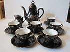 Vintage Japanese Tea Set Tea Pot/Lid Creamer Six Cups /Saucers Dragon 