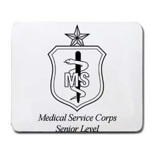    Medical Service Corps Senior Level Mouse Pad