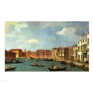   the Canal of Santa Chiara, Venice 24 x 18 Poster Print