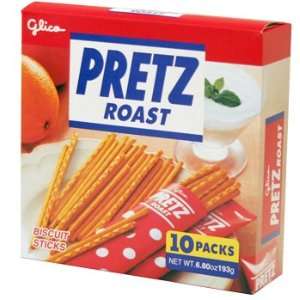 Roasted Pretz Party Size 6.8 oz  Grocery & Gourmet Food