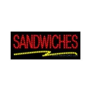  Sandwiches LED Sign 8 x 20