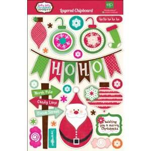   Jolly Layered Chipboard Stickers by Echo Park Paper