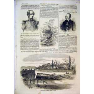    1855 Kelham Bridge Newark Ruins Larch Tree Fletcher