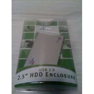   101 USB 2.0   2.5 inch HDD Enclosure   AEN U25W 