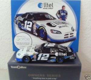 2006 Ryan Newman 12 ALLTEL 1/24 TC Owners NASCAR diecast with SIGNED 