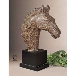 Uttermost Horse Head Sculpture 