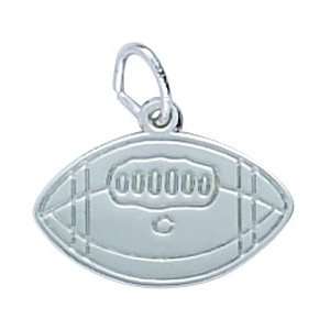  Rembrandt Charms College Charm, 14K White Gold, Engravable 
