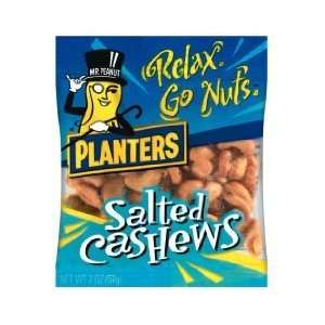 Planters Salted Cashews, 12ct, 2oz Bags  Grocery & Gourmet 
