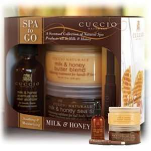  CUCCIO NATURALE Spa to Go, Milk & Honey Health & Personal 