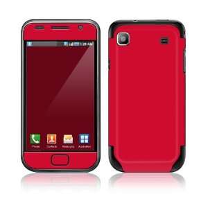  Samsung Galaxy S i9000 Skin   Simply Red 