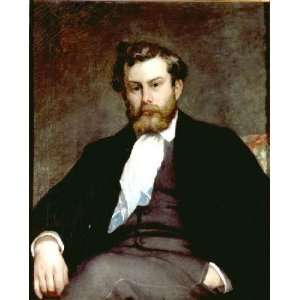   24x36 Inch, painting name Alfred Sisley 1, by Renoir PierreAuguste