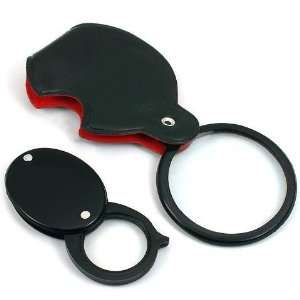   Pocket 3X 5X Loupe Magnifier w/Pouch Optical Eye Tool