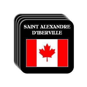 Canada   SAINT ALEXANDRE DIBERVILLE Set of 4 Mini Mousepad Coasters