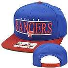 MLB American Needle Nineties Twill Hat Cap Flat Bill Snapback Texas 
