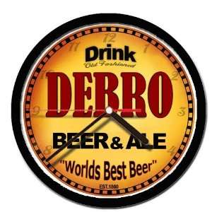  DEBRO beer ale cerveza wall clock 