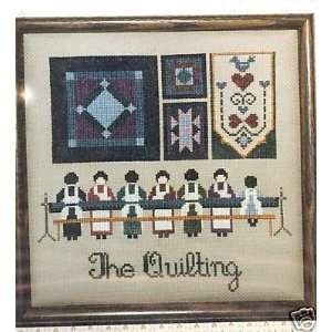    In A Garden The Quilting Cross Stitch Pattern Arts, Crafts & Sewing