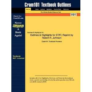  Studyguide for STAT, Reprint by Robert R. Johnson, ISBN 
