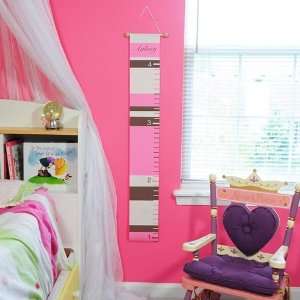  Personalized Striped Growth Chart