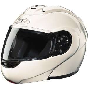  Z1R Eclipse Modular Motorcycle Helmet (LARGE, PEARL WHITE 
