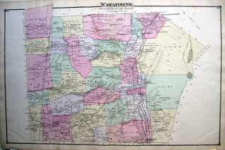 1875 WAWARSING, Ulster Co. NY * F.W. BEERS ORIGINAL  