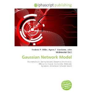  Gaussian Network Model (9786132695703) Books