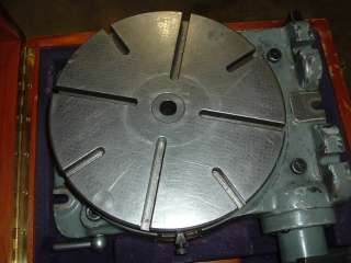 Moore Ultra Precise rotary table with cabinet  