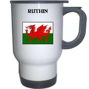  Wales   RUTHIN White Stainless Steel Mug Everything 