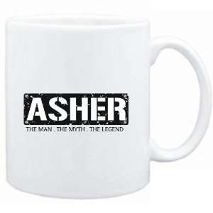  Mug White  Asher  THE MAN   THE MYTH   THE LEGEND  Male 
