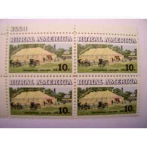  US Postage Stamps, 1973/74, Rural America, S# 1505, Plate 