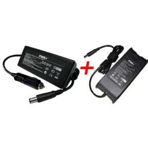  Cord + Car Charger for Dell Inspiron 1525 1526 1545 1705 1720 1721 