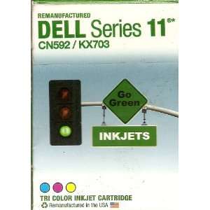   DELL Series 11 CN592/KX703 Tri Color Inkjet Cartridge 