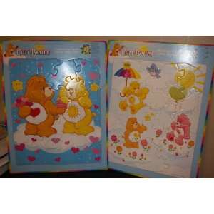  Two Care Bears Puzzles Follow Your Heart and Sunshine Friends 