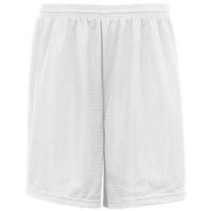 Badger 7 Mesh/Tricot Athletic Shorts 17 Colors WHITE AXL  