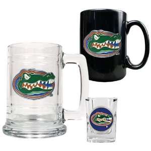  Florida Gators NCAA 15oz Tankard, 15oz Ceramic Mug & 2oz 
